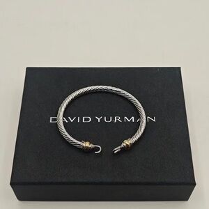 David Yurman Two-Tone Cable Bracelet